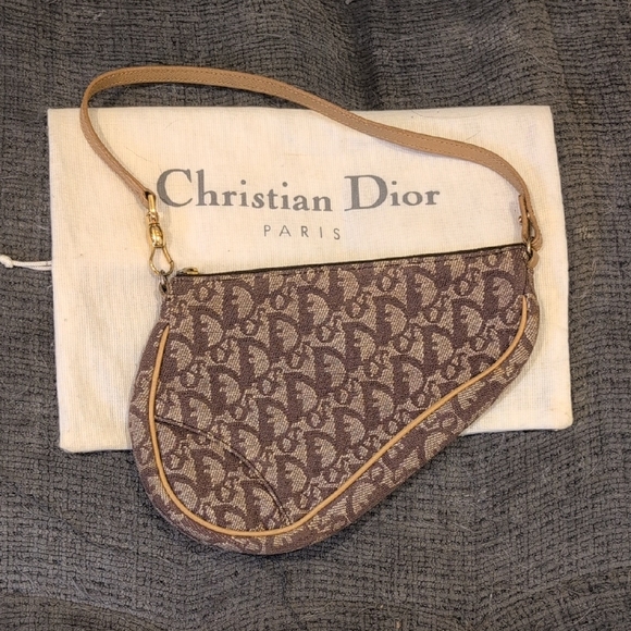 Dior Vintage Saddle Bag - Picture 1 of 5